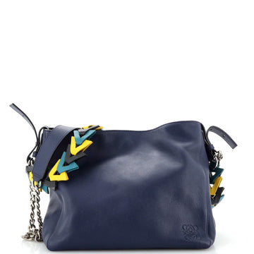 Loewe V Strap Shoulder Bag Leather Medium