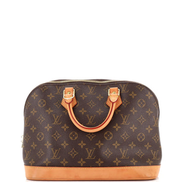 Louis Vuitton Vintage Alma Handbag Monogram Canvas PM