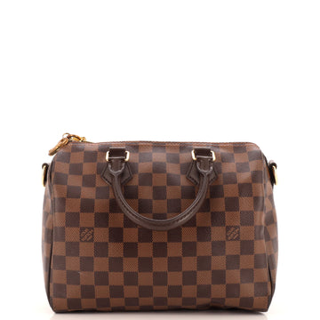 Louis Vuitton Speedy Bandouliere Bag Damier 25