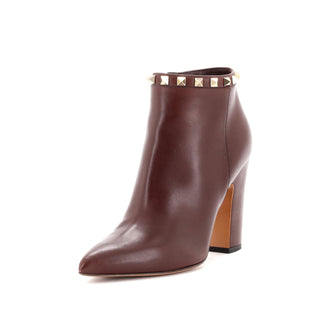 Valentino Garavani Women's Rockstud Ankle Boots Leather