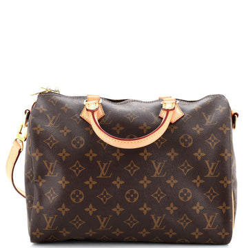 Louis Vuitton Speedy Handbag Monogram Canvas 30