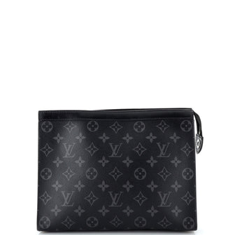Louis Vuitton Pochette Voyage Monogram Eclipse Canvas MM
