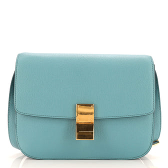 Celine Classic Box Bag Grainy Leather Medium