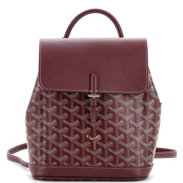 Goyard Alpin Backpack Coated Canvas Mini