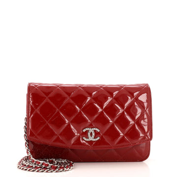 Chanel Brilliant Wallet on Chain Quilted Patent