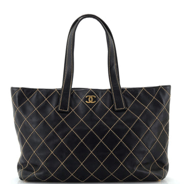 Chanel Surpique Tote Quilted Leather XL