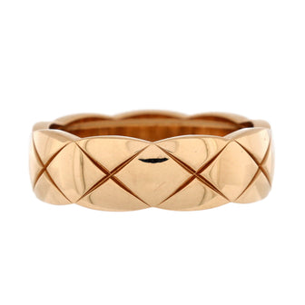 Chanel Coco Crush Ring 18K Beige Gold Small