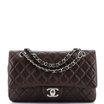 Chanel Classic Double Flap Bag Quilted Lambskin Medium