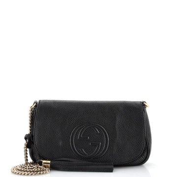 Gucci Soho Chain Crossbody Bag Leather Medium