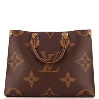 Louis Vuitton OnTheGo Tote Reverse Monogram Giant MM