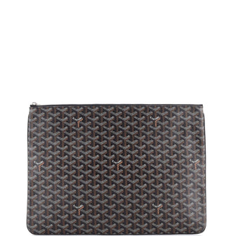 Goyard Senat Zip Pouch Coated Canvas GM