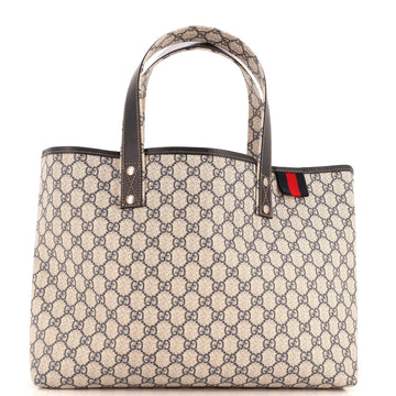 Gucci Web Loop Tote GG Coated Canvas Medium
