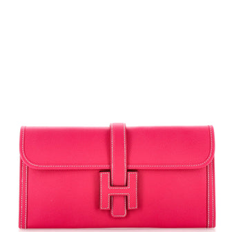 Hermes Jige Elan Clutch Epsom 29