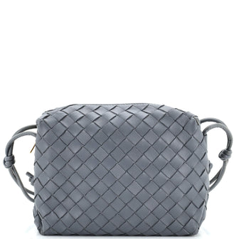Bottega Veneta Loop Crossbody Bag Intrecciato Nappa Small