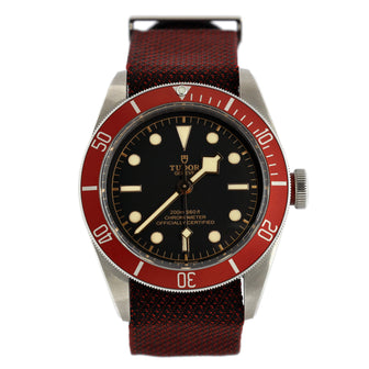Tudor Heritage Black Bay Automatic Watch Stainless Steel and Fabric 41