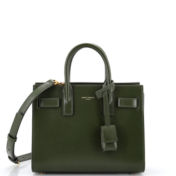 Saint Laurent Sac de Jour Bag Leather Nano