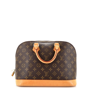 Louis Vuitton Vintage Alma Handbag Monogram Canvas PM