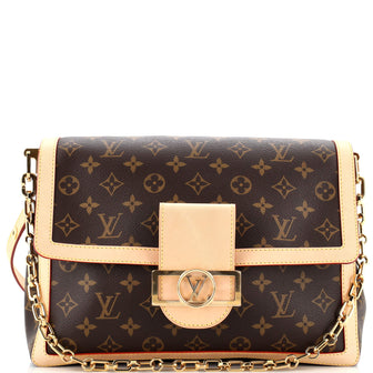Louis Vuitton Dauphine Soft Shoulder Bag Monogram Canvas GM