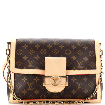 Louis Vuitton Dauphine Soft Shoulder Bag Monogram Canvas GM
