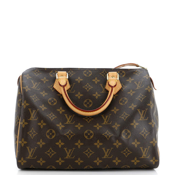 Louis Vuitton Speedy Handbag Monogram Canvas 30