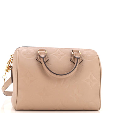 Louis Vuitton Speedy Bandouliere Bag Monogram Empreinte Giant 25