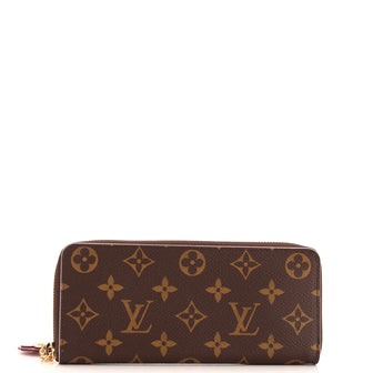Louis Vuitton Clemence Wallet Monogram Canvas