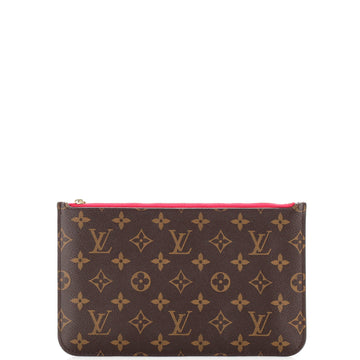 Louis Vuitton Neverfull Pochette Monogram Canvas Large