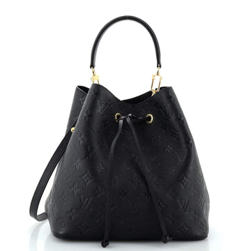Louis Vuitton NeoNoe Handbag Monogram Empreinte Leather MM