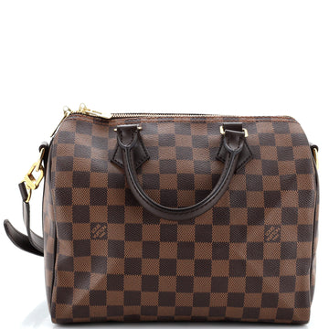 Louis Vuitton Speedy Bandouliere Bag Damier 25