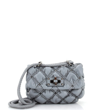 Valentino Garavani SpikeMe Flap Bag Quilted Leather Small