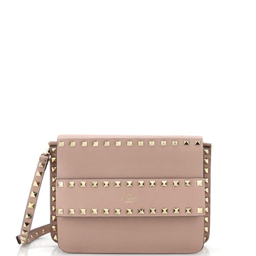 Valentino Garavani Rockstud Front Handle Flap Bag Leather Small