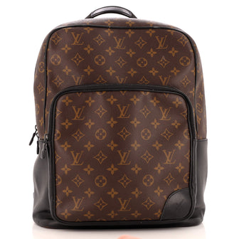 Louis Vuitton Dean Backpack Macassar Monogram Canvas
