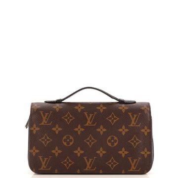 Louis Vuitton Zippy Wallet Macassar Monogram Canvas XL