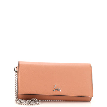 Christian Louboutin Boudoir Chain Wallet Leather