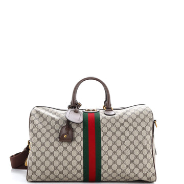 Balenciaga x Gucci The Hacker Project Duffle Bag BB Coated Canvas Medium
