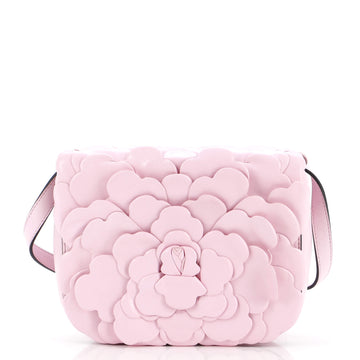 Valentino Garavani Atelier 03 Rose Edition Flap Shoulder Bag Leather Small