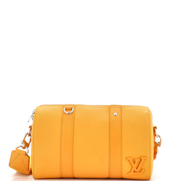 Louis Vuitton City Keepall Bag Limited Edition Aerogram Leather
