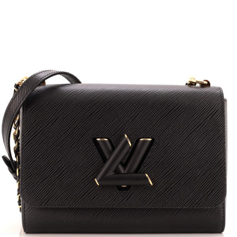 Louis Vuitton Braided Chain Twist Bag Epi Leather MM