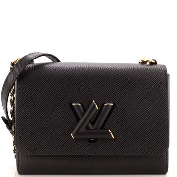 Louis Vuitton Braided Chain Twist Bag Epi Leather MM