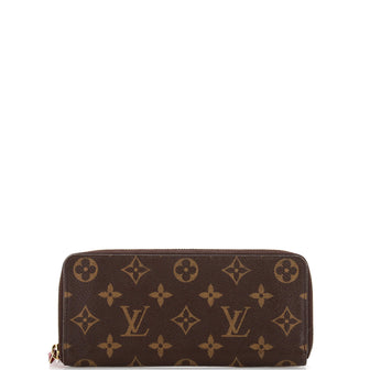 Louis Vuitton Clemence Wallet Monogram Canvas