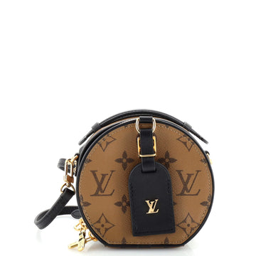 Louis Vuitton Mini Boite Chapeau Bag Reverse Monogram Canvas