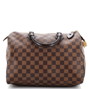 Louis Vuitton Speedy Handbag Damier 30