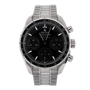 Omega Speedmaster Co-Axial Chronometer Chronograph Automatic Watch Stainless Steel 38