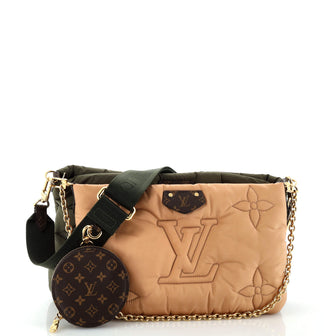 Louis Vuitton Maxi Multi Pochette Accessoires Monogram Quilted Econyl Nylon