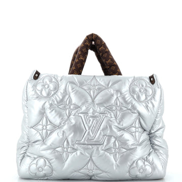 Louis Vuitton Pillow OnTheGo Tote Monogram Quilted Econyl Nylon GM