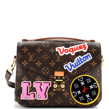 Louis Vuitton Pochette Metis Limited Edition Patches Monogram Canvas