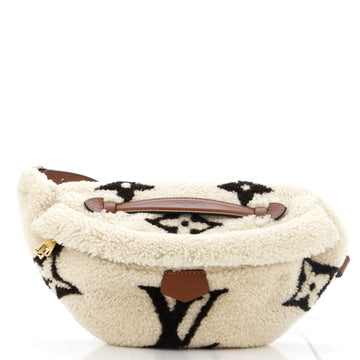 Louis Vuitton Bum Bag Monogram Giant Teddy Fleece