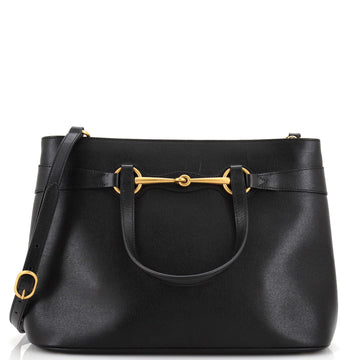 Gucci Bright Bit Convertible Tote Leather Medium