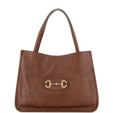 Gucci Horsebit 1955 Tote Leather Medium