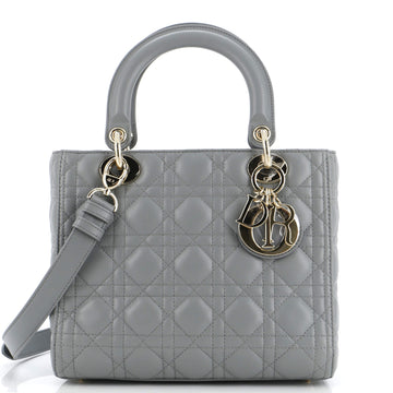 Christian Dior Lady Dior Bag Cannage Quilt Lambskin Medium